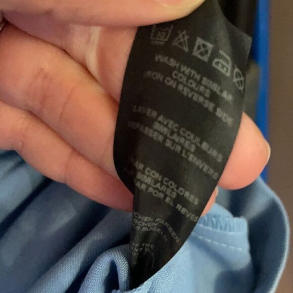 ✨ASOS Light Blue Ruffle waist peplum skirt - Picture 5 of 5